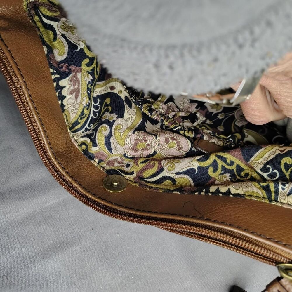 Stone-mountain Women's Brown and Tan Bag - Picture 5 of 8